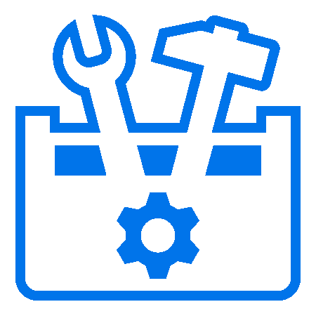 Multiplatform SDK Icon Blue 450x450