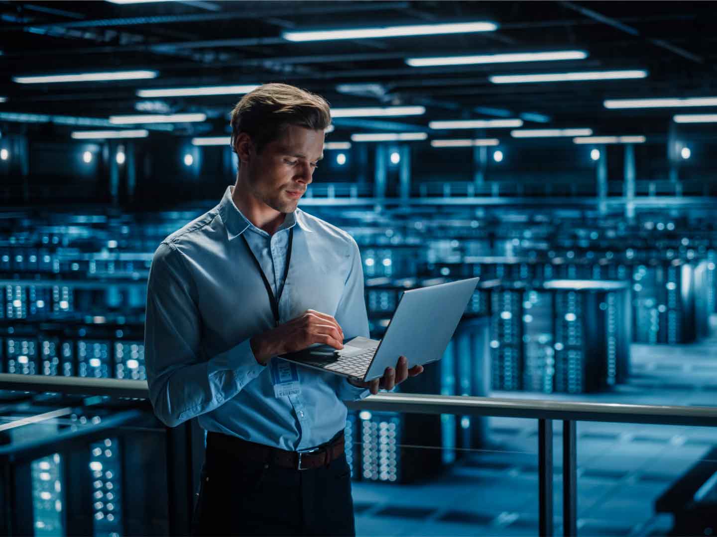 Stock Image, Photography Website, Succes Story Server Room, 4x3, 1440